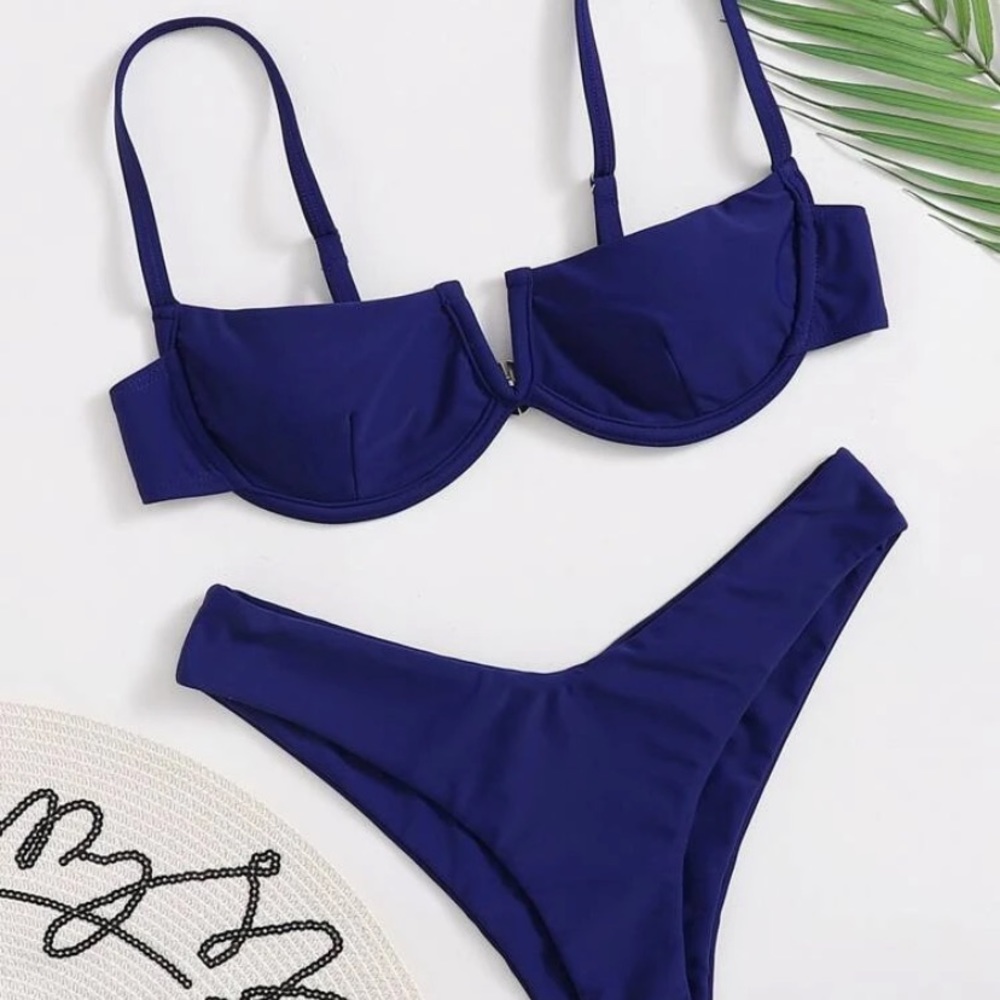 NWT SHEIN Blue Bikini